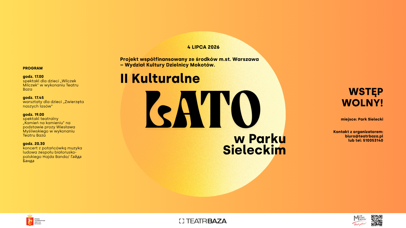 II Kulturalne Lato w Parku Sieleckim